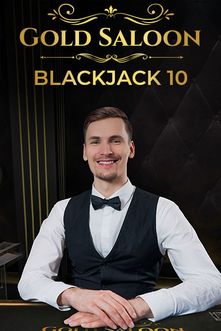 Gold Saloon Blackjack 10